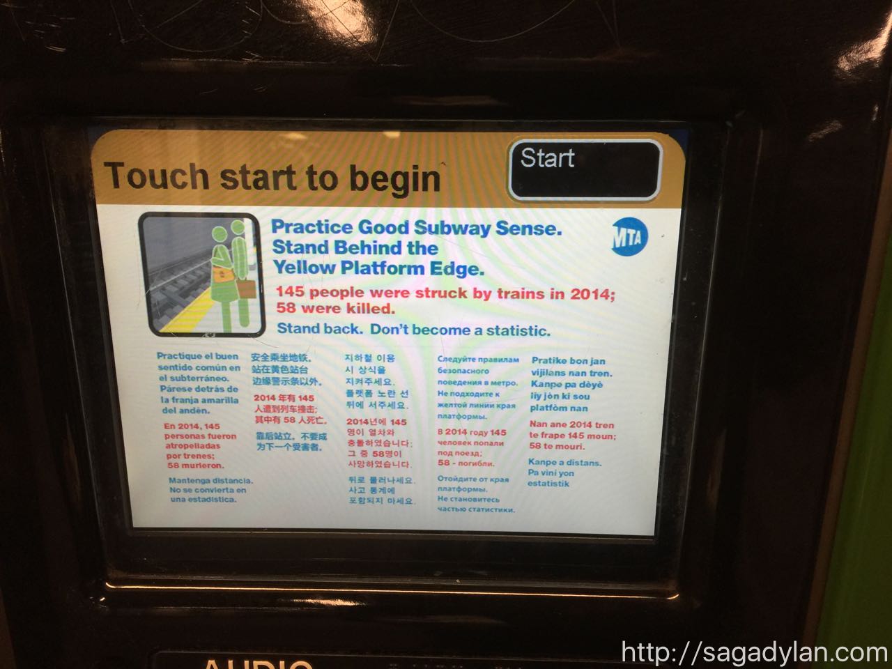 ニューヨークの地下鉄の乗り方とメトロカードの買い方