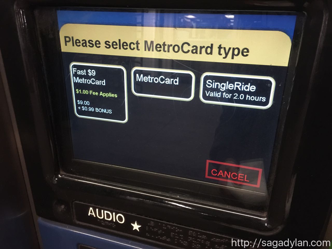 ニューヨークの地下鉄の乗り方とメトロカードの買い方